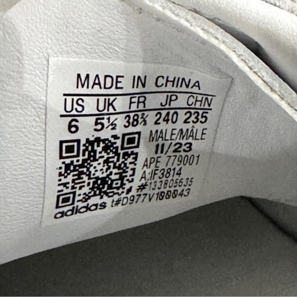 Adidas Samba OG Original "Cloud White/Night Indigo/Gum" Women’s sneakers Size 6 - Picture 16 of 16